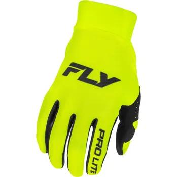 Moto rukavice Rukavice PRO LITE. FLY RACING - USA 2026 (hi-vis/černá) (Velikost: XL)