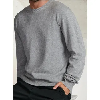 Pánská móda Sinsay - Svetr s dlouhými rukávy - šedá - 774FZ-09M - 774FZ-09M-XL-1