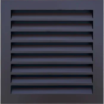 Větrací mřížka Větrací mřížka na fasádu kovová 250x250 mm antracit