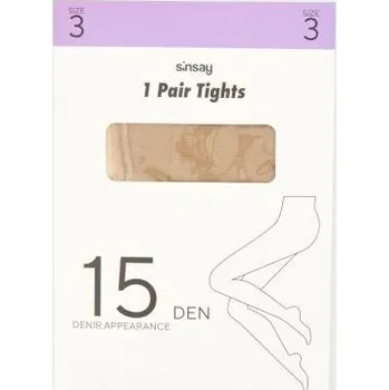 Dámské punčochy Sinsay - Punčocháče - béžová - 348EB-08X - 348EB-08X-B4