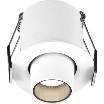 Bodové svítidlo Bílé kovové bodové LED světlo Nova Luce Desert