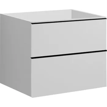 Koupelnový nábytek CERANO - Koupelnová skříňka pod umyvadlo Velora - bílá matná - 60x49,8x46 cm