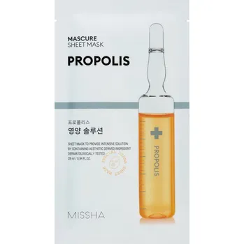 Pleťová maska Missha Mascure Nutrition Propolis Sheet Mask