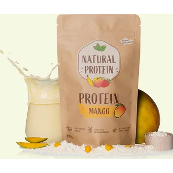 Protein NATURALPROTEIN Přírodní proteinový nápoj s pravým lyofilizovaným mangem
