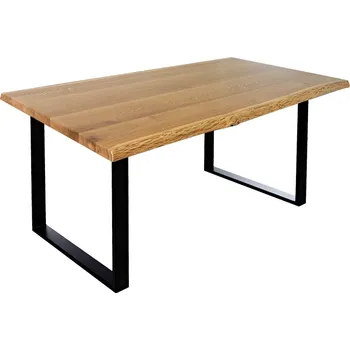 Konferenční stolek Moderní stoly Jídelní stůl BOLZANO masiv dub/ocel