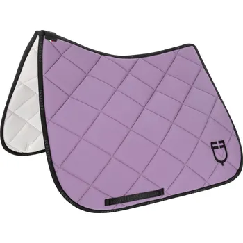 EQUESTRO Dečka podsedlová GP Logo Equestro, drezurní, lilla/black FULL