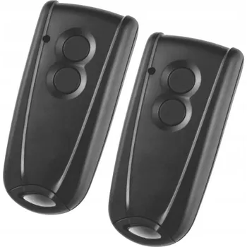 Dálkový ovladač vrat 2 KS NÁHRADNÍ Dálkové ovládání pro vrata/dveře PRO HORMANN Ecostar RSC2 433 MHz