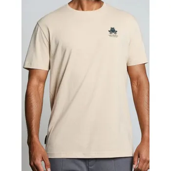 Sinsay - Tričko s krátkým rukávem - béžová - 849GP-08X - 849GP-08X-XS