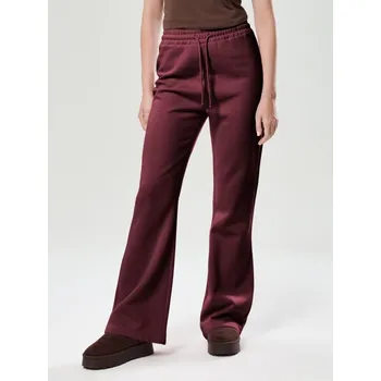 Dámské kalhoty Sinsay - Kalhoty flare - burgundy - 497FJ-83X - 497FJ-83X-M