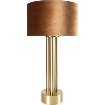 Lampička Dekorační lampa PERI hnědá / zlatá