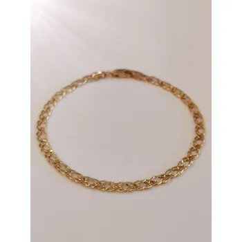 Náramek Zlatý dámský náramek rombo