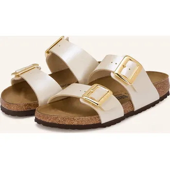 Dámské sandále Birkenstock Dámské Pantofle Sydney Cushion Buckle, krémová, 42