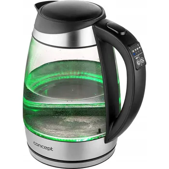 Rychlovarná konvice Rychlovarná konvice Concept RK4120 2200 W 1,7 l průhledná