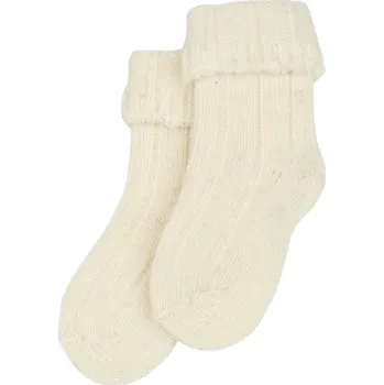 Kojenecké oblečení Dětské merino ponožky MP71 Minipop - krémové Off White Velikost: 23-26