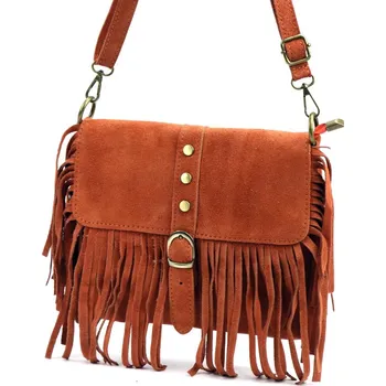 Kabelka Dámská kabelka Luka 25-074 cihlová červená