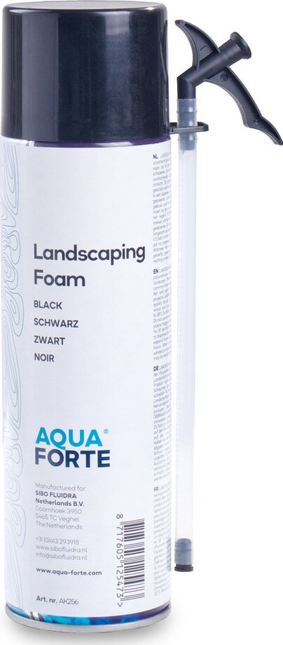 AquaForte Černá montážní pěna 500 ml