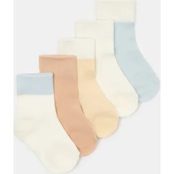 Sinsay - Sada 5 párů ponožek pro miminko - vícebarevná - 706FF-MLC - 706FF-MLC-R22