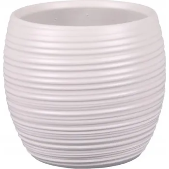 Obal na květináč Květináč keramický 13 cm šedý