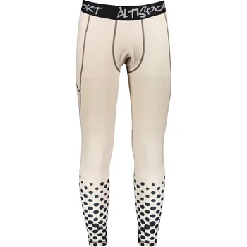Dámské oblečení Pánské sportovní legíny dlouhé premium ALTISPORT VOJ/ALM109LEG01 SVĚTLE HNĚDÁ M