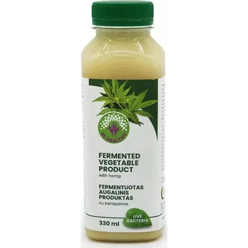 Koncentrát živých bakterií a enzymů, s konopím, 330 ml, Be Healthy