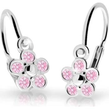 Náušnice CUTIE Zlaté náušnice kytičky pro miminko