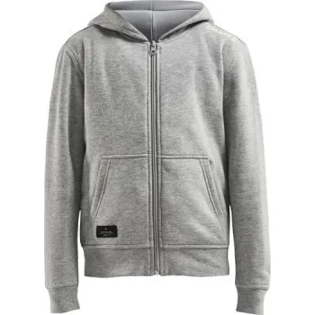 Chlapecká mikina Mikina CRAFT Community FZ JR šedá 158