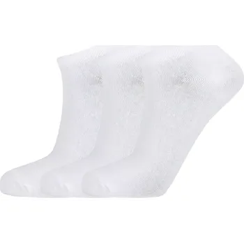 Dámské ponožky Unisex bavlněné ponožky Endurance Mallorca Low Cut 3-Pack velikost 35-38 white