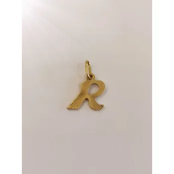 Přívěsek Zlaté písmeno R