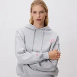 Reserved - Mikina s výšivkou - světle šedá - 694GA-09M - 694GA-09M-L