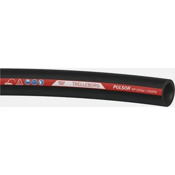 Zahradní hadice TRELLEBORG BAUTEC 125 PULSOR - 4.1/2", 1 koncovka - 6 m, hadice DN 102/128 mm, 100/200 Bar