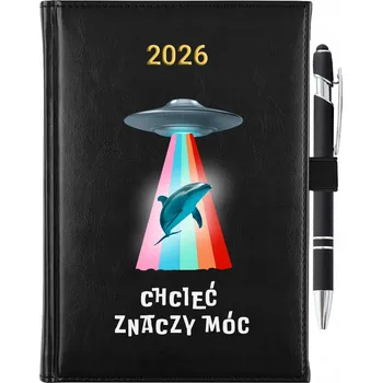 Kalendář Knižkový kalendář 2026 A5 černý