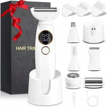 Holicí strojek HOLICÍ STROJEK NA TĚLO BIKINI NOHOU, AKUMULÁTOROVÝ, VODĚODOLNÝ, 5V1