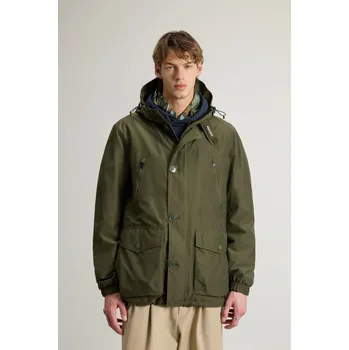 Pánská parka BUNDA WOOLRICH LIGHT RAMAR PARKA GREENSTONE