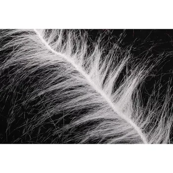 Hends Long Chenille White/Black