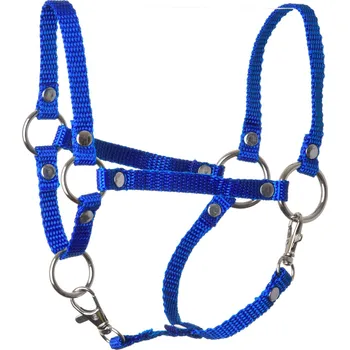 Hobby horsing Ohlávka modrá Velikost: XS