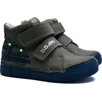 Chlapecké polobotky Blikací boty DDstep A068-52151B Velikost: 29