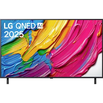 Televizor LG Electronics 55QNED80A6A.AEU QNED TV, 139 cm 55 palec, E (A - G), černá