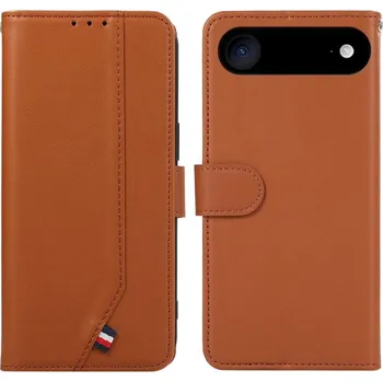 Pouzdro na mobilní telefon ABEEL 120326 ABEEL DELICATE Peněženkový obal Apple iPhone Air hnědý