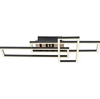 JUST LIGHT. 14051-79 - LED Stropní svítidlo AKUSTIKA LED/20,5W/230V dub/černá