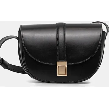 Kabelka Kožená kabelka Marc O'Polo černá barva, 50912210702203 99X, vel. ONE SIZE