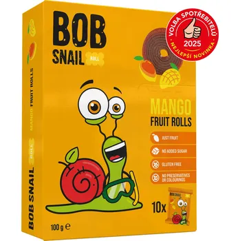Bob Snail Šnek BOB mangové rolky 100 g