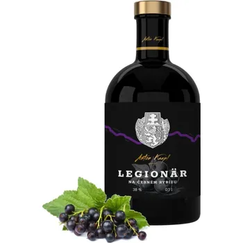 Likér Anton Kaapl LEGIONÄR na černém rybízu 38 % 0,7 l