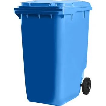 Popelnice Plastová popelnice MEVA 360 l - modrá