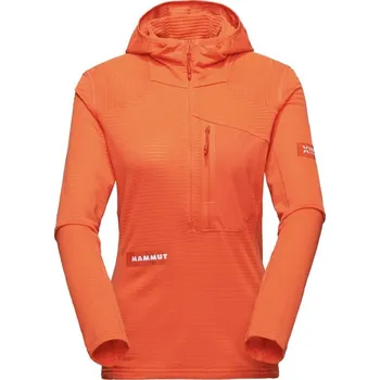 Mammut Mammut Eiger Nordwand Advanced FL Half Zip Hoodie Women Barva - Velikost: Oranžová - XL