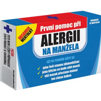 Bonbon Nekupto Vtipné mentolky Alergie na manžela