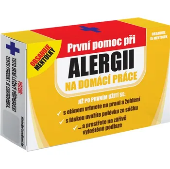 Bonbon Nekupto Vtipné mentolky Alergie na domácí práce