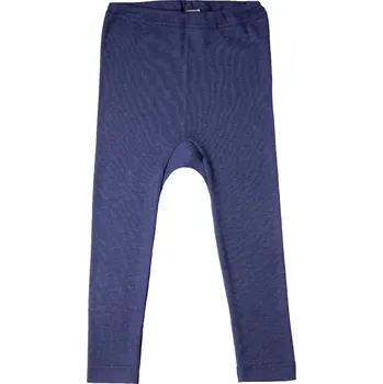 Dívčí legíny Merino legíny pro děti z merino vlny a hedvábí Cosilana modré Velikost: 104