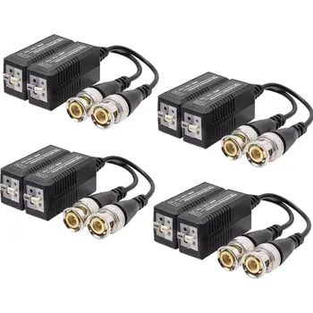 Příslušenství pro kamerový systém Video balun pasivní převodník koaxiálního kabelu BNC/UTP