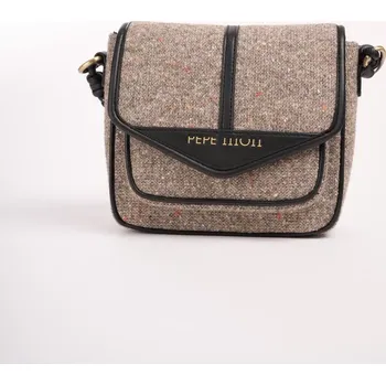 Kabelka PEPE MOLL dámská kabelka malá tvídová béžová