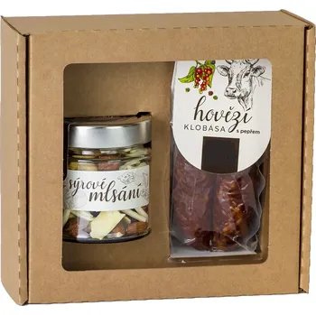 Dárkový potravinový koš Dárkový koš s firemním potiskem - 45-900241